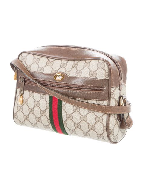 vintage gucci crossbody bag leather|Gucci crossbody bloomingdale's.